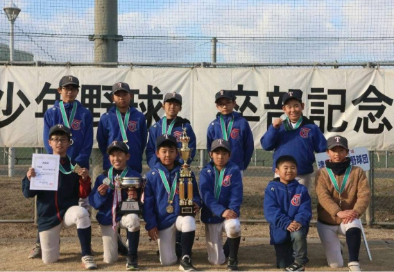 京葉少年野球連盟卒部記念大会準優勝
